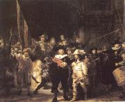 The Company of Frans Banning Cocq and Willem van Ruytenburch also Known as the Night Watch